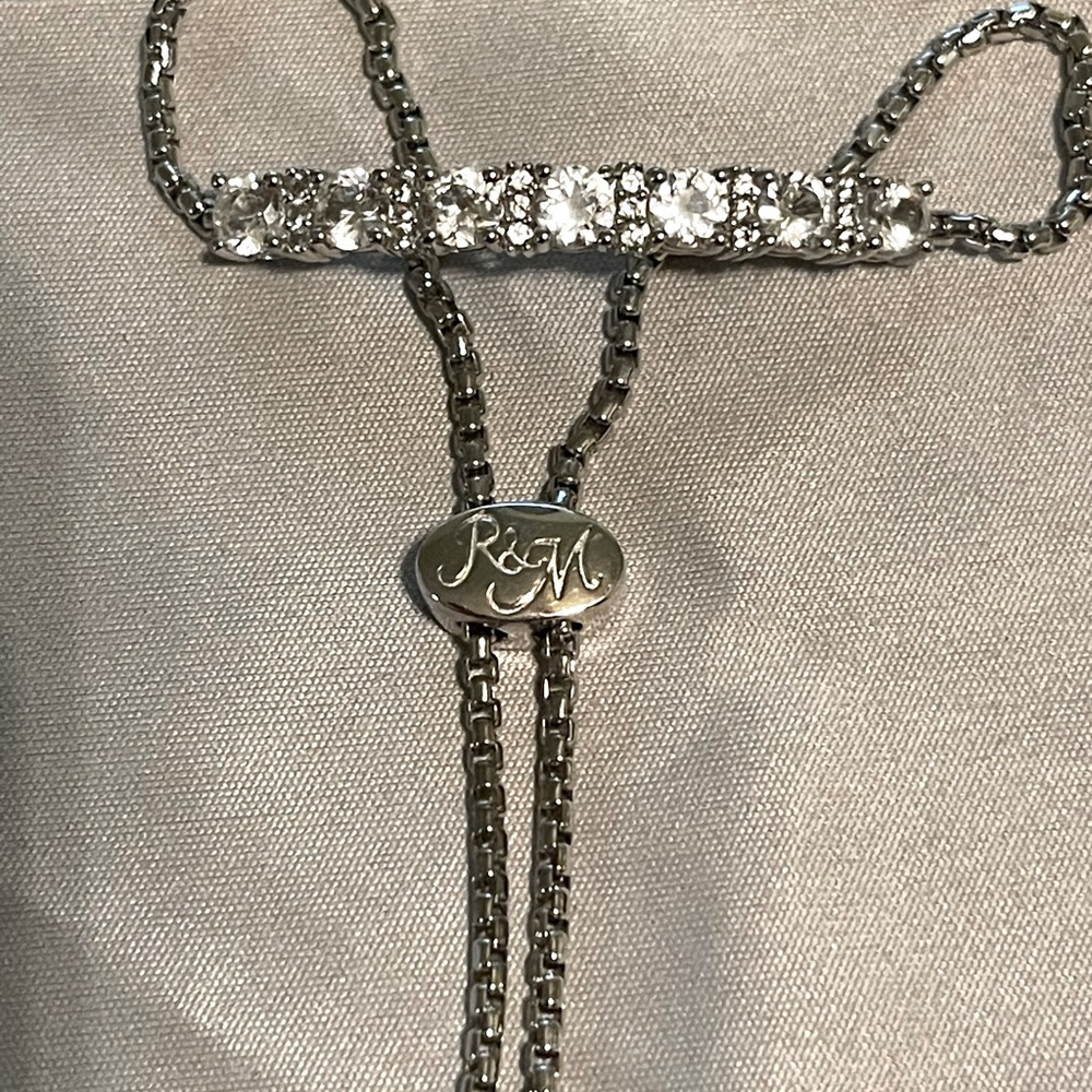 Rhythm and Muse 3.50 ct White Sapphire Bolo Bracelet